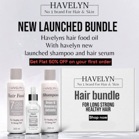 Havelyns Hair Food Oil With Havelyn New Launched Shampoo & Hair Serum