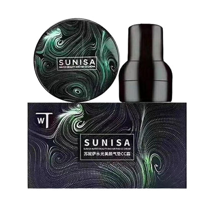 Original Sunisa 3 In 1 Air Cushion Cc And Bb Cream Waterproof Foundation Cream